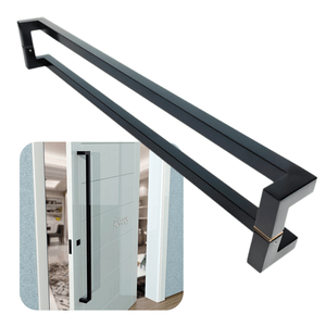 Puxador para Portas Athenas Preto 1,0 M