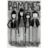 Quadro Decorativo Musica The Ramones - PVC 2mm 40x60 - 1