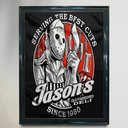 Ver imagem 1 de Quadro Decorativo Geek e Nerd Jason's - PVC 2mm 40x60