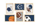 Ver imagem 1 de Kit Quadro Esporte Infantil Decorativo Quarto Criança Bebê Enxoval
