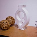 Ver imagem 2 de Vaso Decorativo em Cerâmica Vasado Branco 29x19cm - D’Rossi