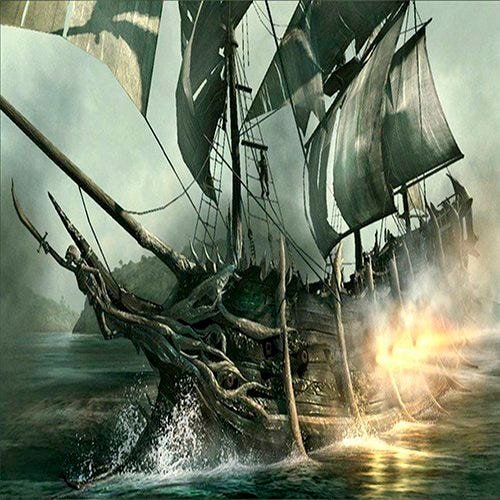 Quadro Decorativo Filmes Piratas - PVC 1mm 30x45 - 2