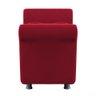 Recamier Bau Egeo 120x Suede Vermelho - Dominic Decor - 3