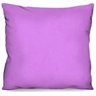 Capa de Almofada Decorativa Lilás em Veludo 100% Poliéster para Sofá - 45x45cm - 1