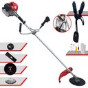 Ver imagem 1 de Roçadeira Anmax Cg520p 52cc 2,2hp C/ Carretel + Facas 2 Pontas + 80 Dentes + Escova de Aço