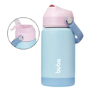 Ver imagem 2 de Garrafa Térmica Buba com Alça Canudo Azul Rosa 360ml