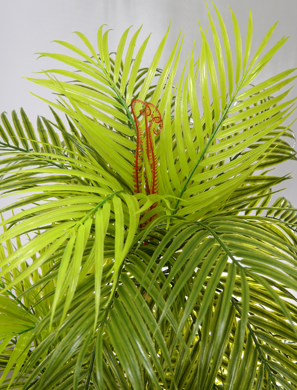 Coqueiro Palmeira Verde Grande 1.6m Toque Real Folhagem - 3