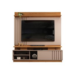 Home Theater Detroit Cor Carvalho Nobre/Griz - Dj Móveis - 2