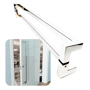 Puxador para Portas Athenas Polido 1,0 M