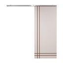 Ver imagem 1 de Porta de Correr Prime Frisada Kit Alumínio