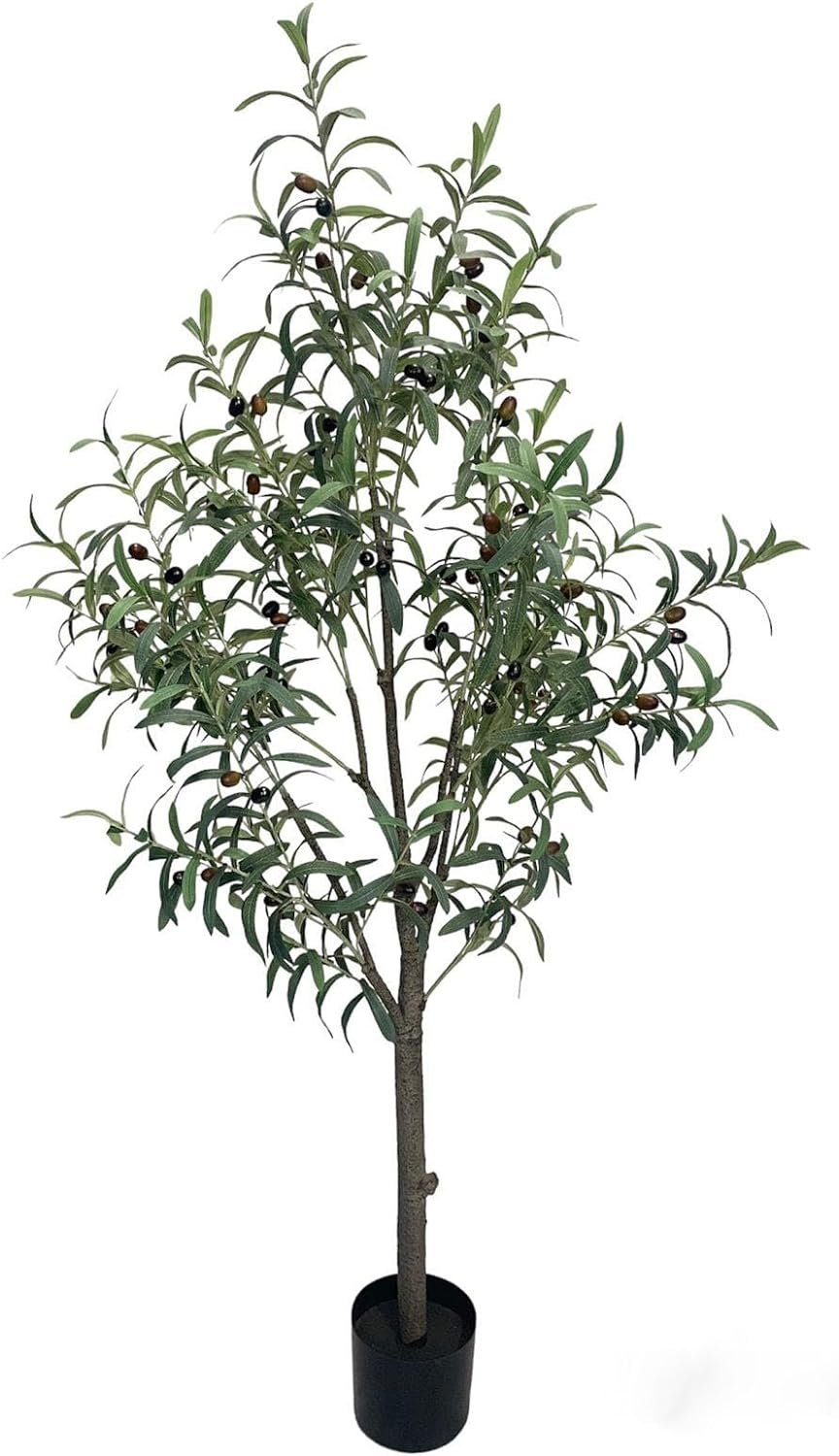 Oliveira Planta Artificial Árvore Decoração com 1.50cm