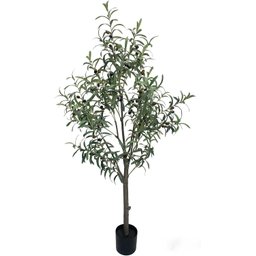 Oliveira Planta Artificial Árvore Decoração com 1.50cm - 3