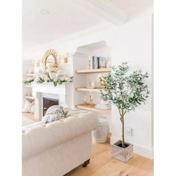 Oliveira Planta Artificial Árvore Decoração com 1.50cm - 1
