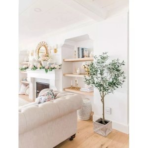 Oliveira Planta Artificial Árvore Decoração com 1.50cm