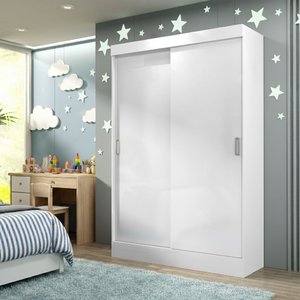 Guarda-roupa Infantil 2 Portas de Correr Helena