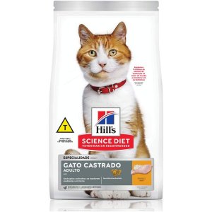 Ração Hills Science Diet Frango Gatos Adultos Castrados 6kg