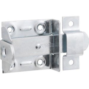 Fecho Chato Porta Cadeado 2 Aço Carbono Zincado Pacote 12 P