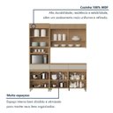 Ver imagem 5 de Cozinha Completa Modulada 3 Peças 5 Portas 3 Gavetas 100% MDF Realeza Premium