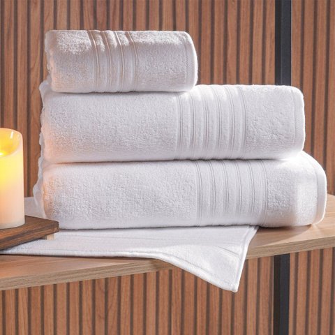 Toalha Banhão Royal Pro 100% Algodão 450g/m² 80x150cm Branco