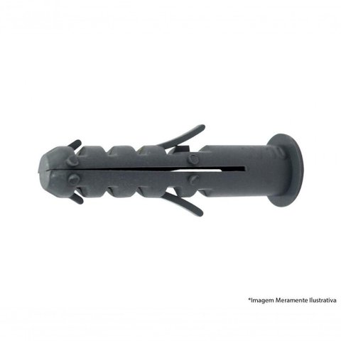 Bucha Plastica 10mm C/anel Sc 0500pcs