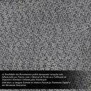 Ver imagem 6 de Sofá Ilha Sala de Estar 2 Módulos e Chaise Dakota Encosto Almofadas Soltas Bouclê Rústico Cinza G33 