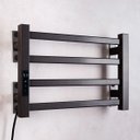 Ver imagem 7 de Toalheiro Elétrico Térmico Aquecido 30x 45 Preto 220V