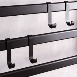 Toalheiro Elétrico Térmico Aquecido 30x 45 Preto 220v - 10