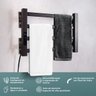 Toalheiro Elétrico Térmico Aquecido 30x 45 Preto 220v - 4
