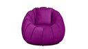 Ver imagem 4 de Kit Poltrona c/ Puff + Almofada Concha Veludo Roxo