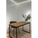 Ver imagem 2 de Escrivaninha Mesa Home Office com Pé de Ferro