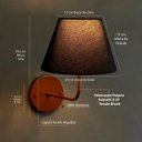 Ver imagem 2 de Arandela Luminária de Parede Curvada Decoração Iluminação Casa Quarto Sala Banheiro Escritório