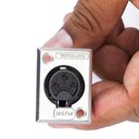 Ver imagem 1 de Conector Xlr Femea Painel, Ac3fpz Metal - Amphenol