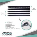 Ver imagem 2 de Rodo Dentado 60cm Autonivelante + Limitador Lateral Ski Dupol Rodo Dentado - Rodo Autonivelante - Ro