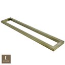 Ver imagem 2 de Puxador Para Portas Duplo em Aço Inox 304 Modelo Slin Antique Ouro Velho para portas: pivotantes/ - 