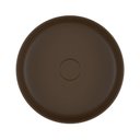 Ver imagem 5 de Cuba de Apoio Deca Slim 40x40 Redonda Marrom Fosco + Válvula + Sifão