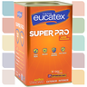 Tinta Acrílica Fosca Antimofo Sem Cheiro Base Água 18l Super Pro - Eucatex - Cinza Steel - 1