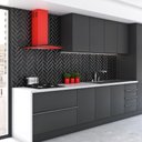 Ver imagem 7 de Coifa Nardelli de Parede Clean Vidro Curvo Vermelha 70cm