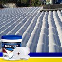 Ver imagem 2 de Kit Manta Liquida Branca 18kg + 15m Bidim Impermeabilizante