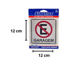 Ver imagem 3 de Placa de Sinalização Sinalize Garagem Proib Estacionar 12x12