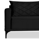 Ver imagem 7 de Sofa Living 2 Lugares Nori 180cm Veludo Deluxe 2237 Ezz 2237