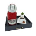 Ver imagem 3 de Bandeja Porta Cápsulas 41x40 Dolce Gusto Preto 36 Unidades