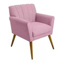 Ver imagem 2 de Kit 2 Poltronas Decorativa Cecília - Rosa - Topazio