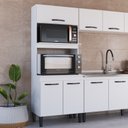 Ver imagem 2 de Paneleiro Forno Duplo 3 Portas Light Branco