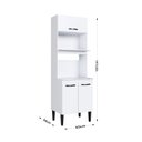 Ver imagem 3 de Paneleiro Forno Duplo 3 Portas Light Branco