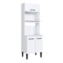 Ver imagem 1 de Paneleiro Forno Duplo 3 Portas Light Branco