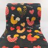 Passadeira Antiderrapante Rolo 43cm x 3M Galinhas Black 2.0 - 4