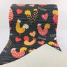Passadeira Antiderrapante Rolo 43cm x 3M Galinhas Black 2.0 - 5