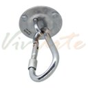 Ver imagem 2 de Gancho Armador Cadeira Rede Teto Aço Inox 304 Suporta 500 KG