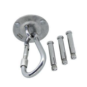 Gancho Armador Cadeira Rede Teto Aço Inox 304 Suporta 500 KG