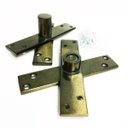 Ver imagem 1 de Dobradiça Pivotante para portas de até 350 kg- PINO PIVOTANTE-em aço pintura OURO VELHO ANTIQUE-